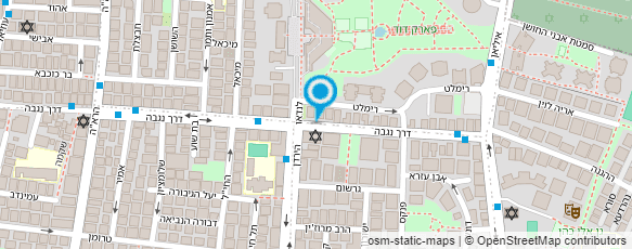 מפת הגעה אל ד"ר טלמור ז'נט