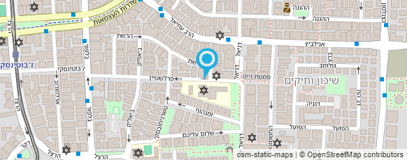 מפת הגעה אל ד"ר חובה מנחם מפת הגעה אל ד"ר חובה מנחם