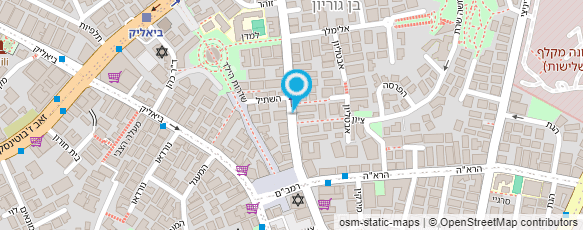 מפת הגעה אל הובלות נשר