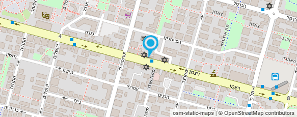 מפת הגעה אל זכאי סולימאן