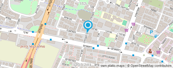 מפת הגעה אל ד"ר בור עודד וורדית