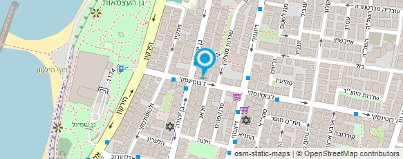 מפת הגעה אל ד"ר רוזן דוד