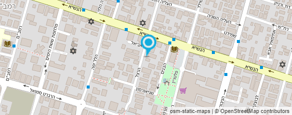 מפת הגעה אל עזורה אבי מפת הגעה אל עזורה אבי