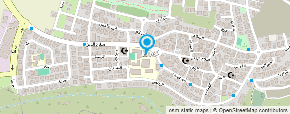 מפת הגעה אל מועצה מקומית כפר ברא