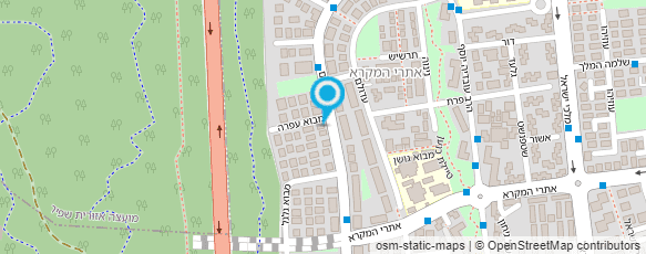 מפת הגעה אל אסרף אשר