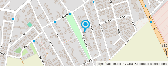 מפת הגעה אל י.קומורוב קבלני בניין