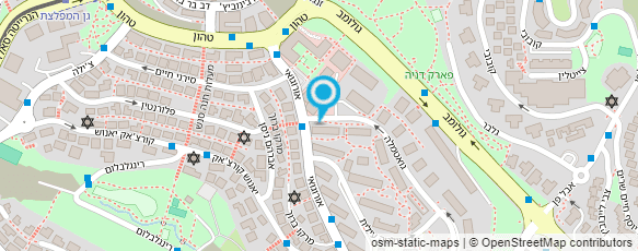 מפת הגעה אל קרן השתלמות לריפוי במוזיקה