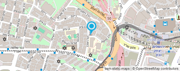 מפת הגעה אל טוקר הרב אברהם יצחק