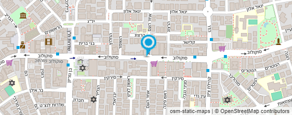 מפת הגעה אל אופני ניסן הרצליה