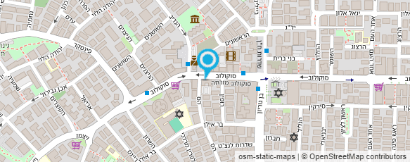 מפת הגעה אל מספרת יפה