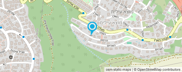 מפת הגעה אל הבר עדין