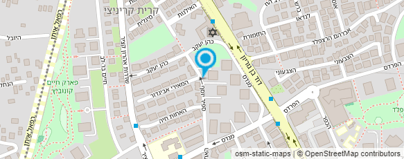 מפת הגעה אל נ.ש.ג.-שי ונעמה גישורי