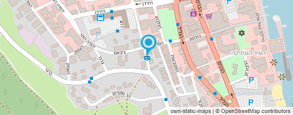 מפת הגעה אל תחנה מרכזית טבריה-אגד