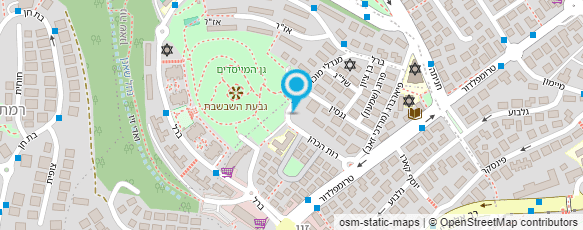 מפת הגעה אל כ.נ.ס - מועדון תרבות לגימלאים