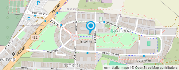 מפת הגעה אל מ.ת.י. אחזקות בע"מ