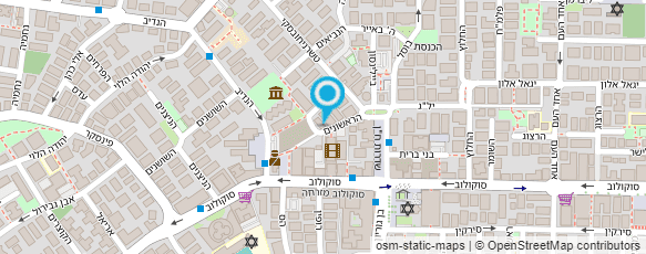 מפת הגעה אל הוד מרקט