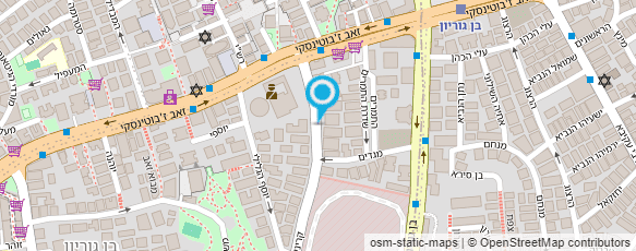 מפת הגעה אל ד"ר  אורי ירון