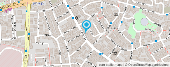 מפת הגעה אל רהיטי שלום הלפרט