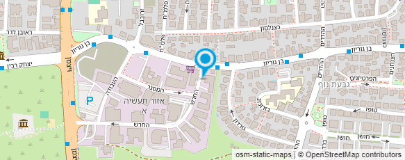 מפת הגעה אל נגריית לוי אהרון