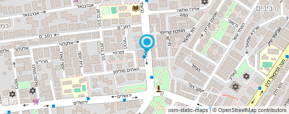 מפת הגעה אל יד שרה