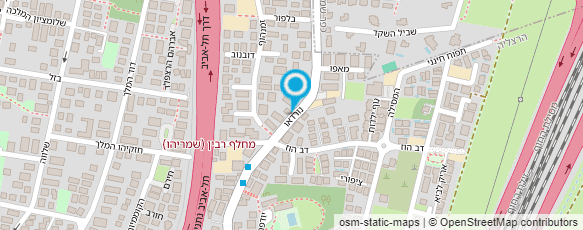 מפת הגעה אל יד שרה