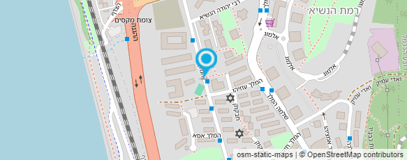 מפת הגעה אל יד שרה