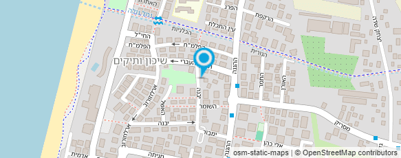 מפת הגעה אל יד שרה