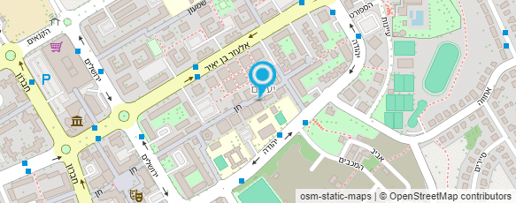 מפת הגעה אל יד שרה