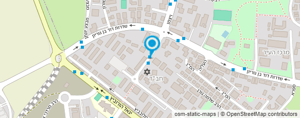 מפת הגעה אל יד שרה