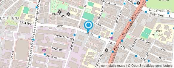 מפת הגעה אל ראובן אלי ריס חשבונאות