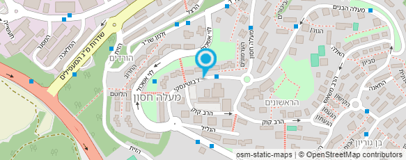 מפת הגעה אל מספרת חנה