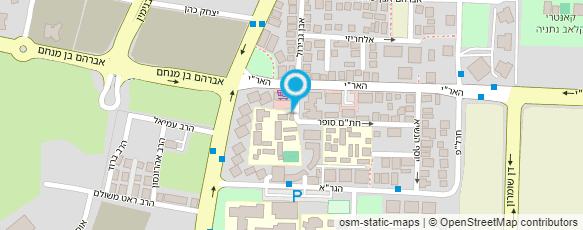 מפת הגעה אל מרכז טכנולוגי דתי