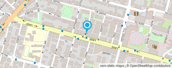 מפת הגעה אל פרופ' אנגלברג משה