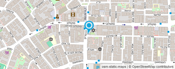 מפת הגעה אל נעלי גבי