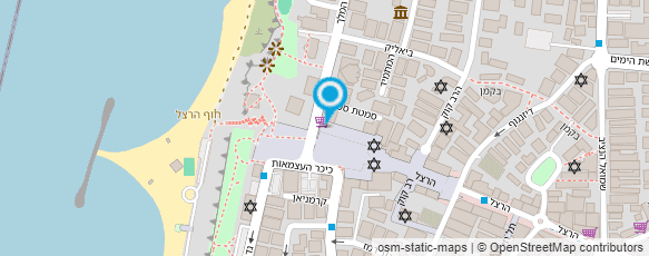 מפת הגעה אל האגודה למען החייל