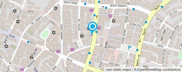 מפת הגעה אל "המגן" בית מרקחת