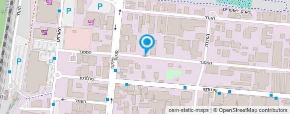 מפת הגעה אל התאחדות המלאכה והתעשייה - נתניה