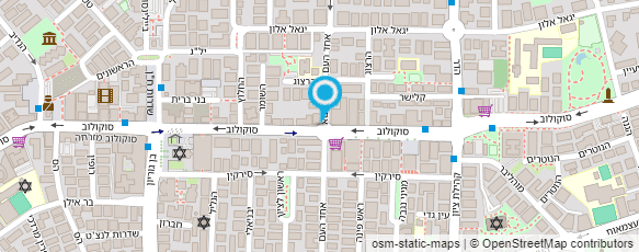 מפת הגעה אל צדוק כוכבה