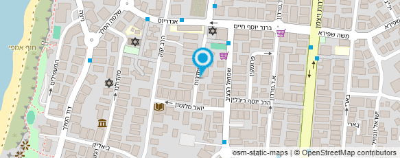 מפת הגעה אל פסג"ה נתניה