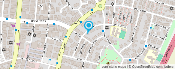 מפת הגעה אל לוין הרב משה