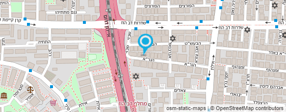 מפת הגעה אל "מרפדית אומן"