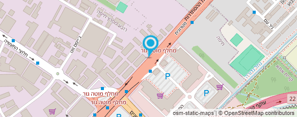 מפת הגעה אל שרות רם