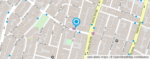 מפת הגעה אל מגה בעיר