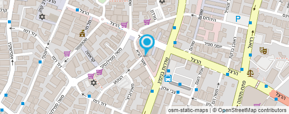 מפת הגעה אל מרקוביץ כובעים