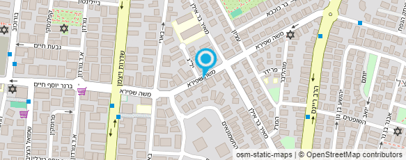 מפת הגעה אל "אמונה" מעון יום