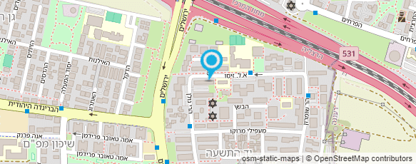 מפת הגעה אל חסין חיים