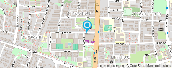 מפת הגעה אל צדקה ברוך