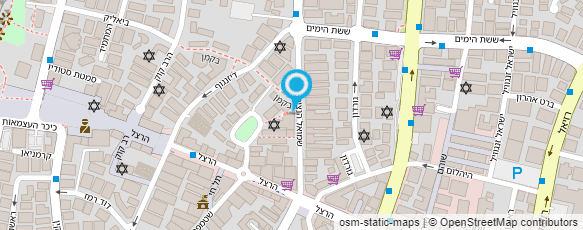 מפת הגעה אל מיני-מרקט "הדר"