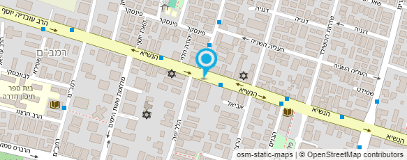 מפת הגעה אל שרותים טרמיים