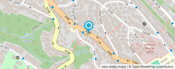 מפת הגעה אל ד"ר וינברגר  ראובן מפת הגעה אל ד"ר וינברגר  ראובן